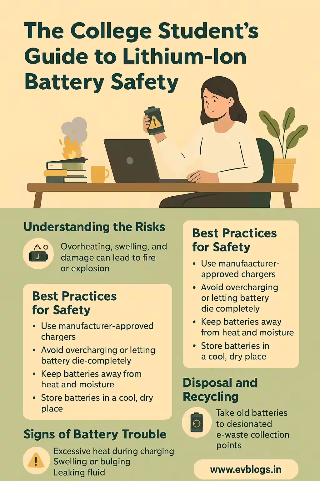 Lithium-ion Battery Safety in Electric Vehicles for College Students 2025