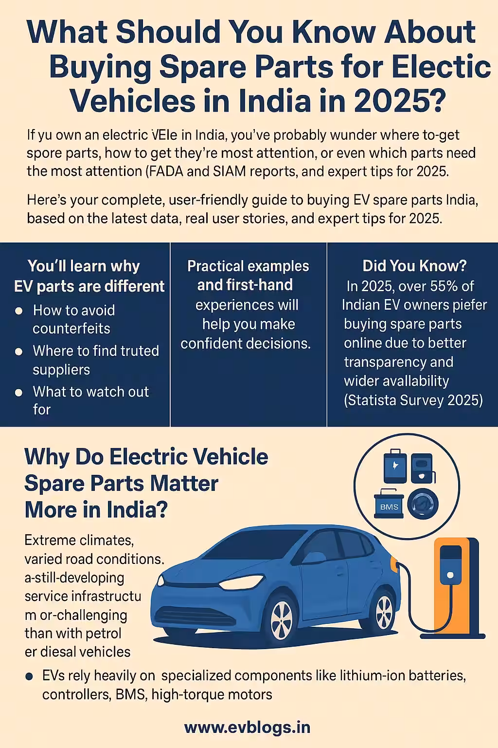 Indian EV Spare Parts Guide 2025 Tips for Electric Vehicle Owners
