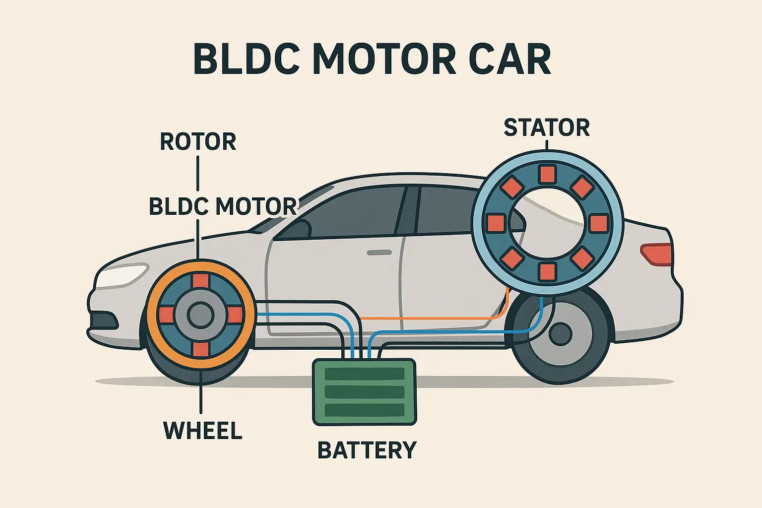 bldc motor car